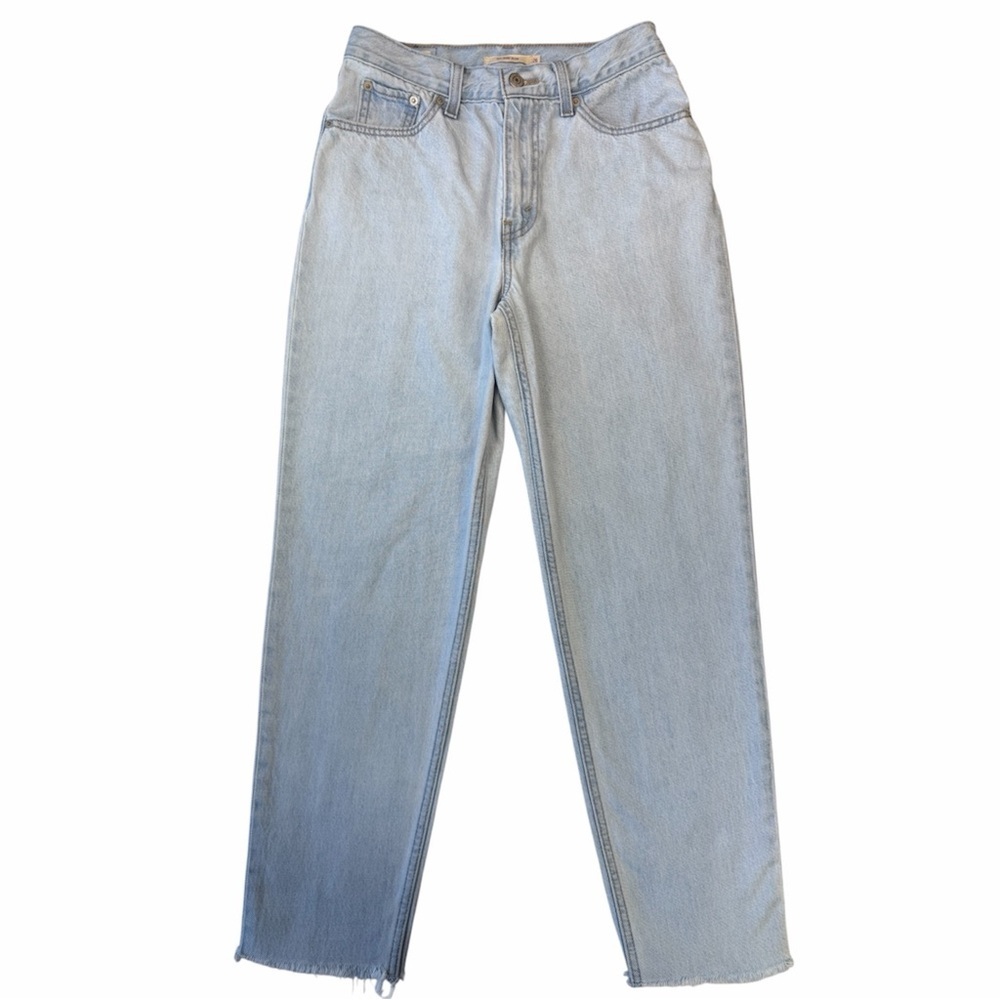 ✅ Levi's Light Blue High-Waisted 80’s Mom Jeans size 26